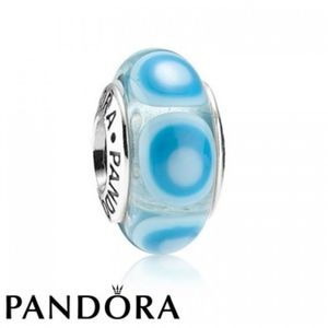 Pandora Blue Stepping Stones Charm